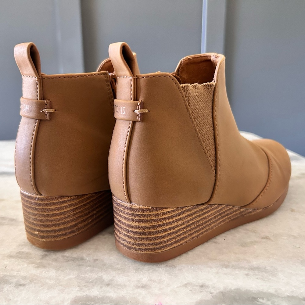TOMS Kelsy Wedge Bootie - Kids